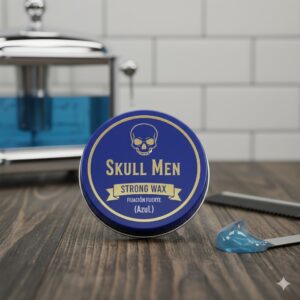 skull men strong wax